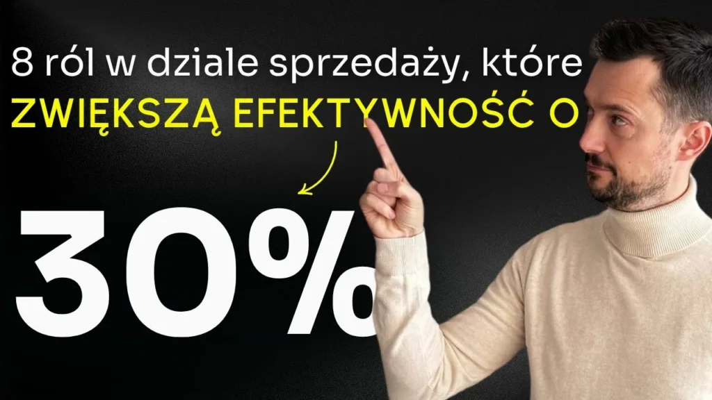 Role w dziale sprzedaży